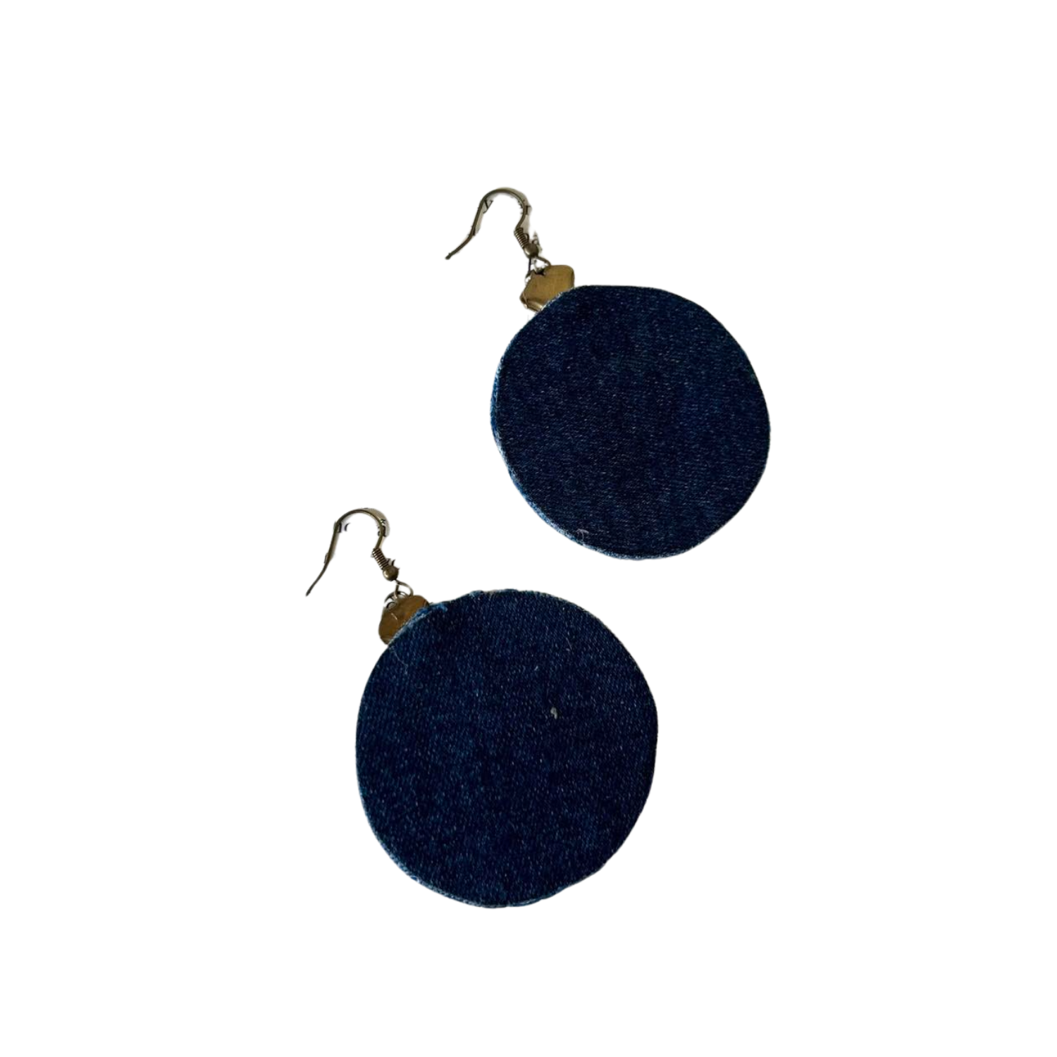 Handmade Upcycled Denim Earring 1