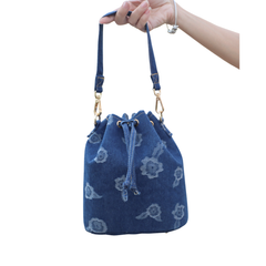 Handmade Upcycled Denim Hand Bag 2