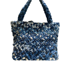 Handmade Upcycled Denim Hand Bag
