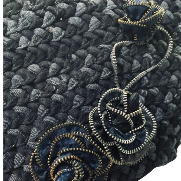 Handmade Upcycled Denim Handbag