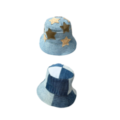 Handmade Upcycled Denim Hat