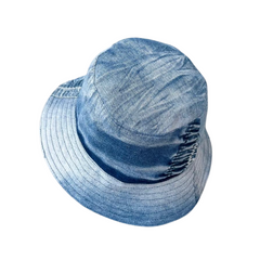 Handmade Upcycled Denim Hat 1