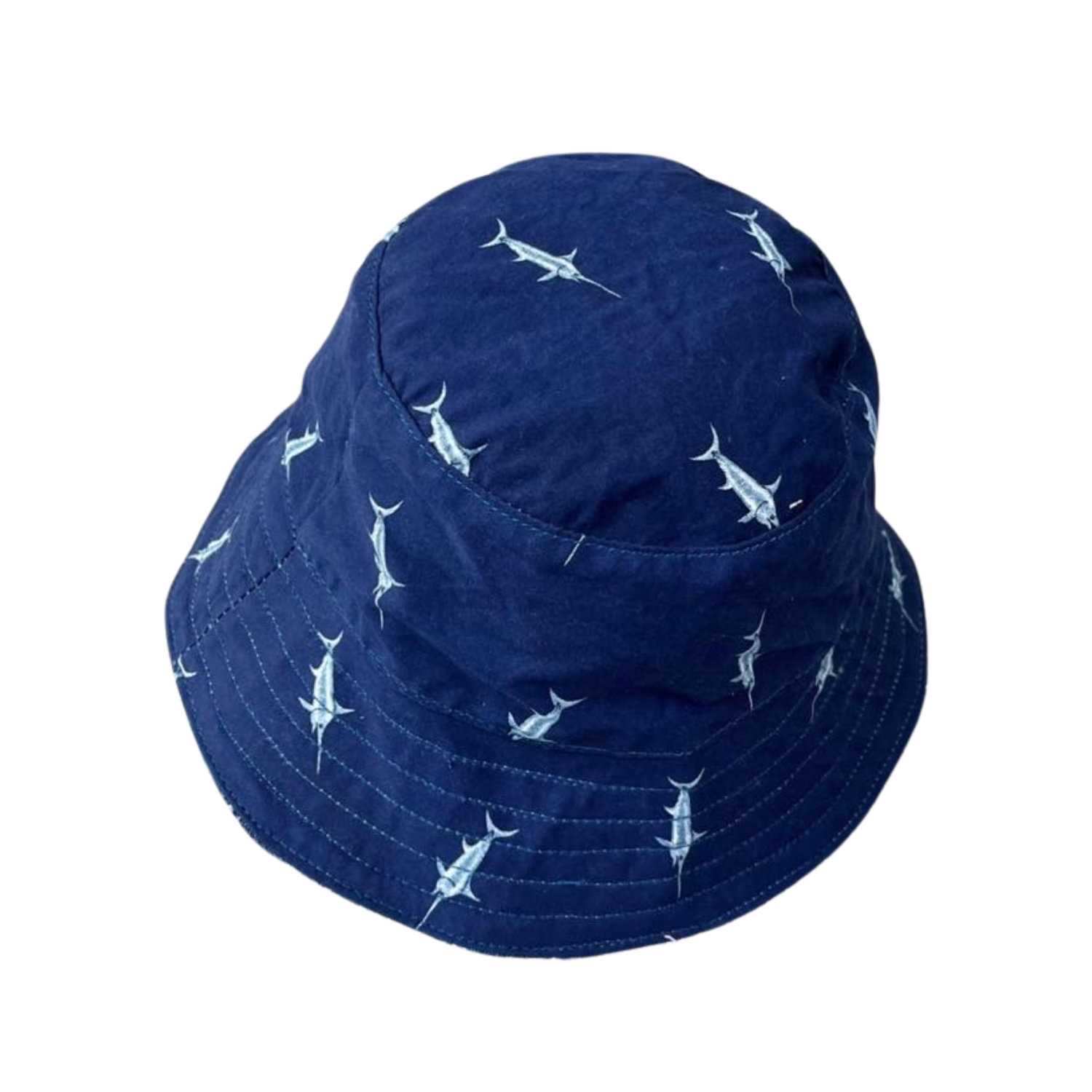 Handmade Upcycled Denim Hat 2