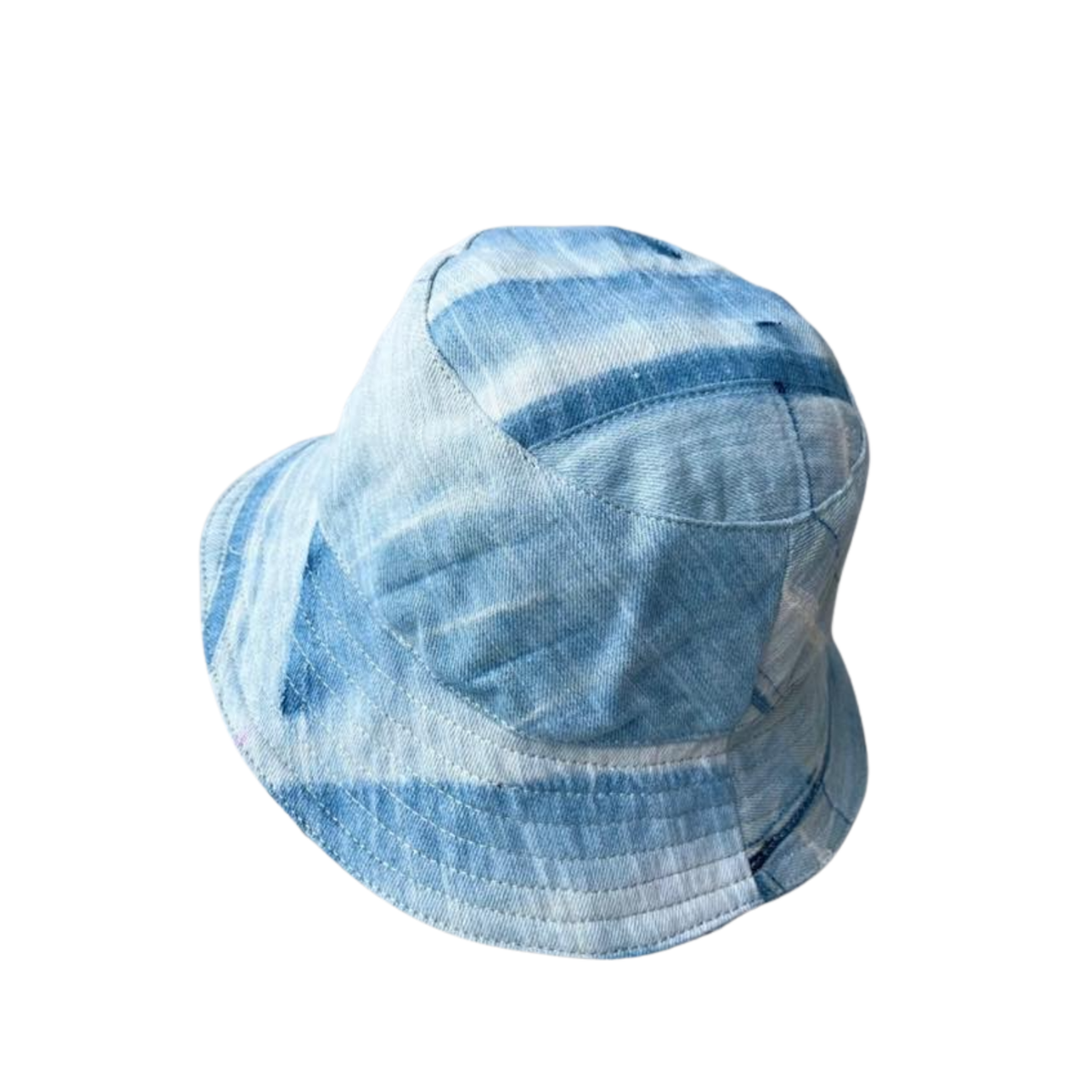 Handmade Upcycled Denim Hat 3