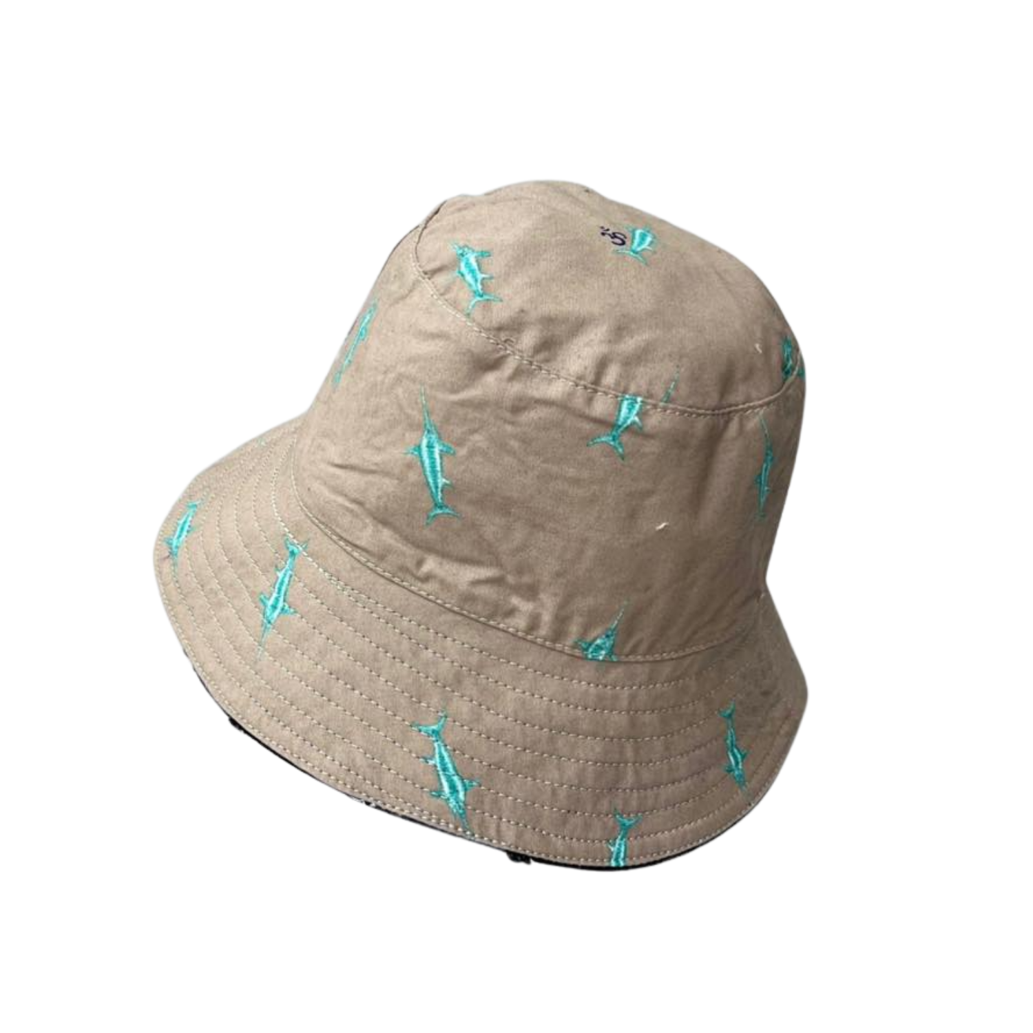 Handmade Upcycled Denim Hat 4