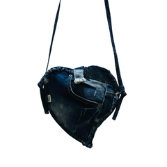 Handmade Upcycled Denim Phone Bag