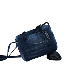 Handmade Upcycled Denim Short Bag