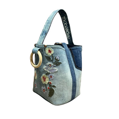 Handmade Upcycled Denim Hand bag