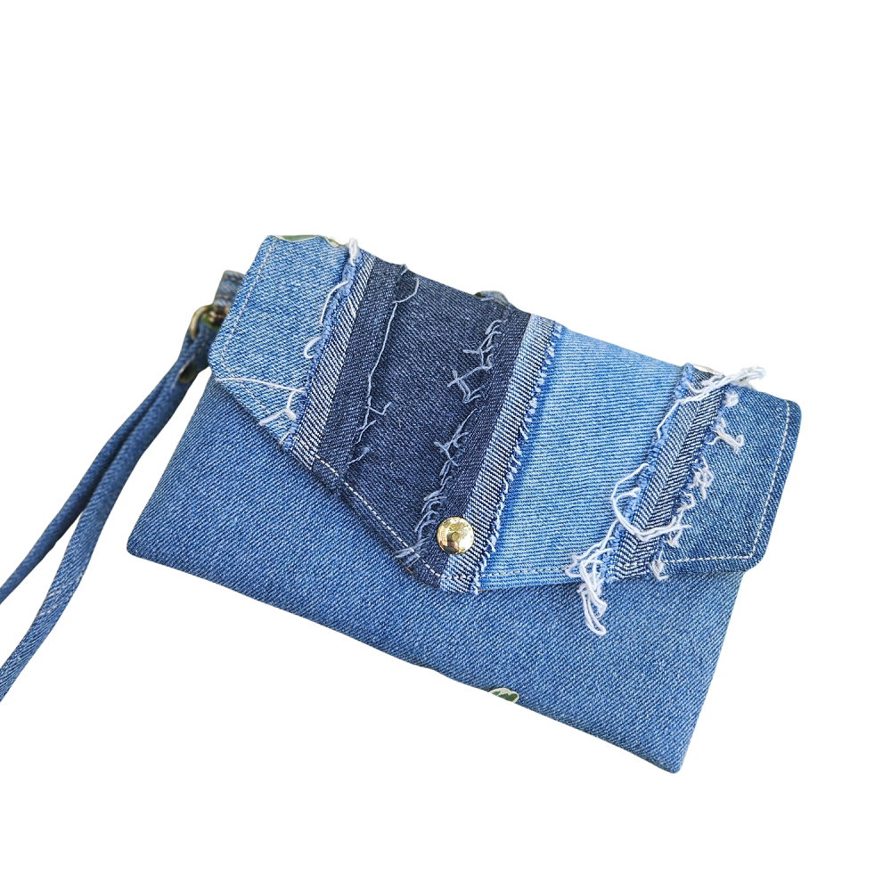 Handmade Upcycled Denim Wallet