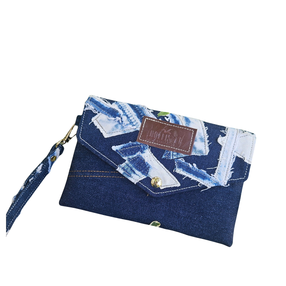 Handmade Upcycled Denim Wallet