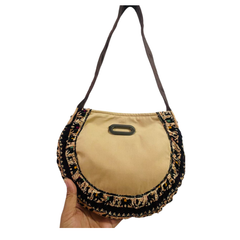 Handmade Upcycled Denim Underarm Bag