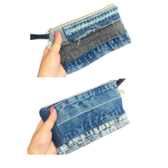 Handmade Upcycled Denim Walle 2