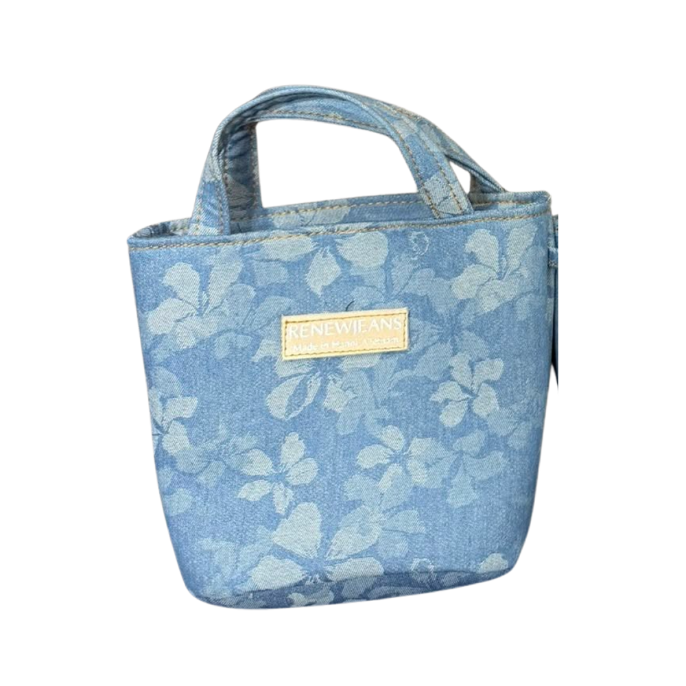 Handmade Upcycled Denim Bag