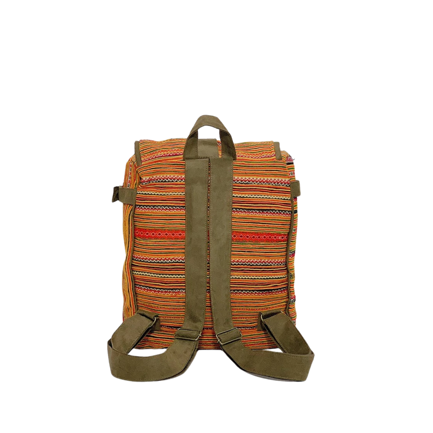 Hand-Woven Brocade Backpack