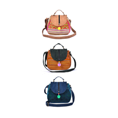 Hand-Woven Brocade Bags
