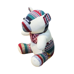 Hand-Woven Brocade Bear