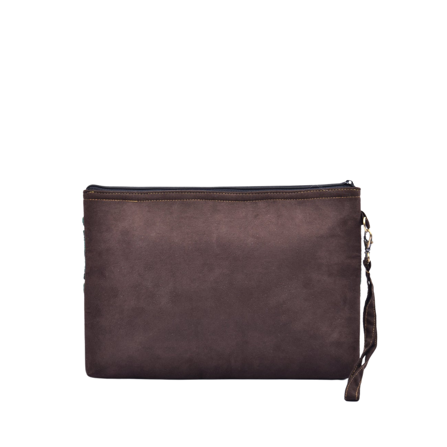 Hand-Woven Brocade Clutch
