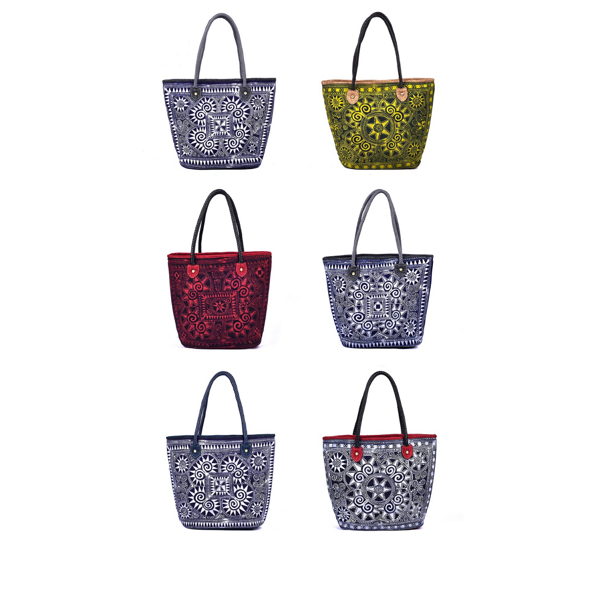 Hand-woven Brocade Handbags