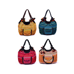 Hand-Woven Brocade Handbags