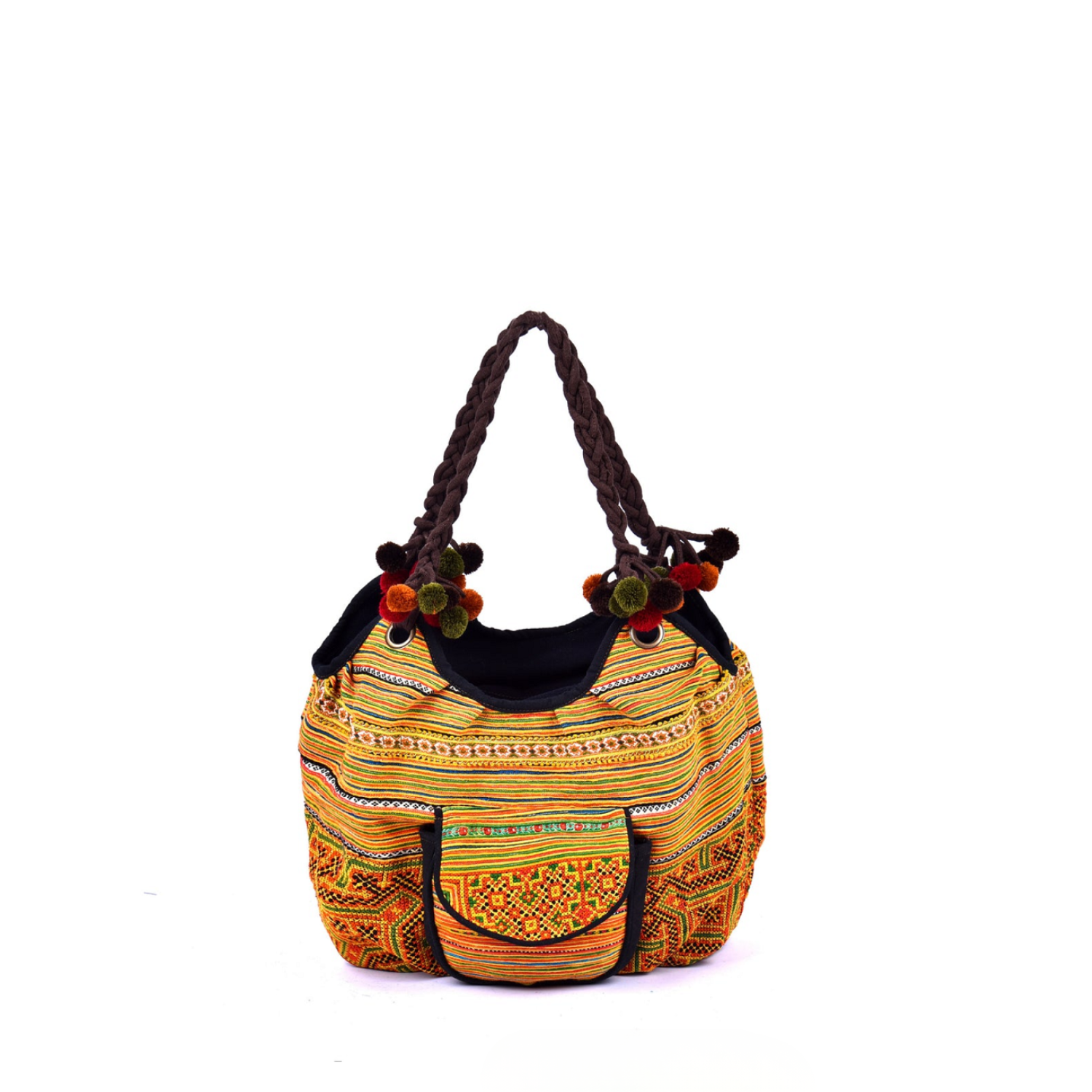 Hand-Woven Brocade Handbags