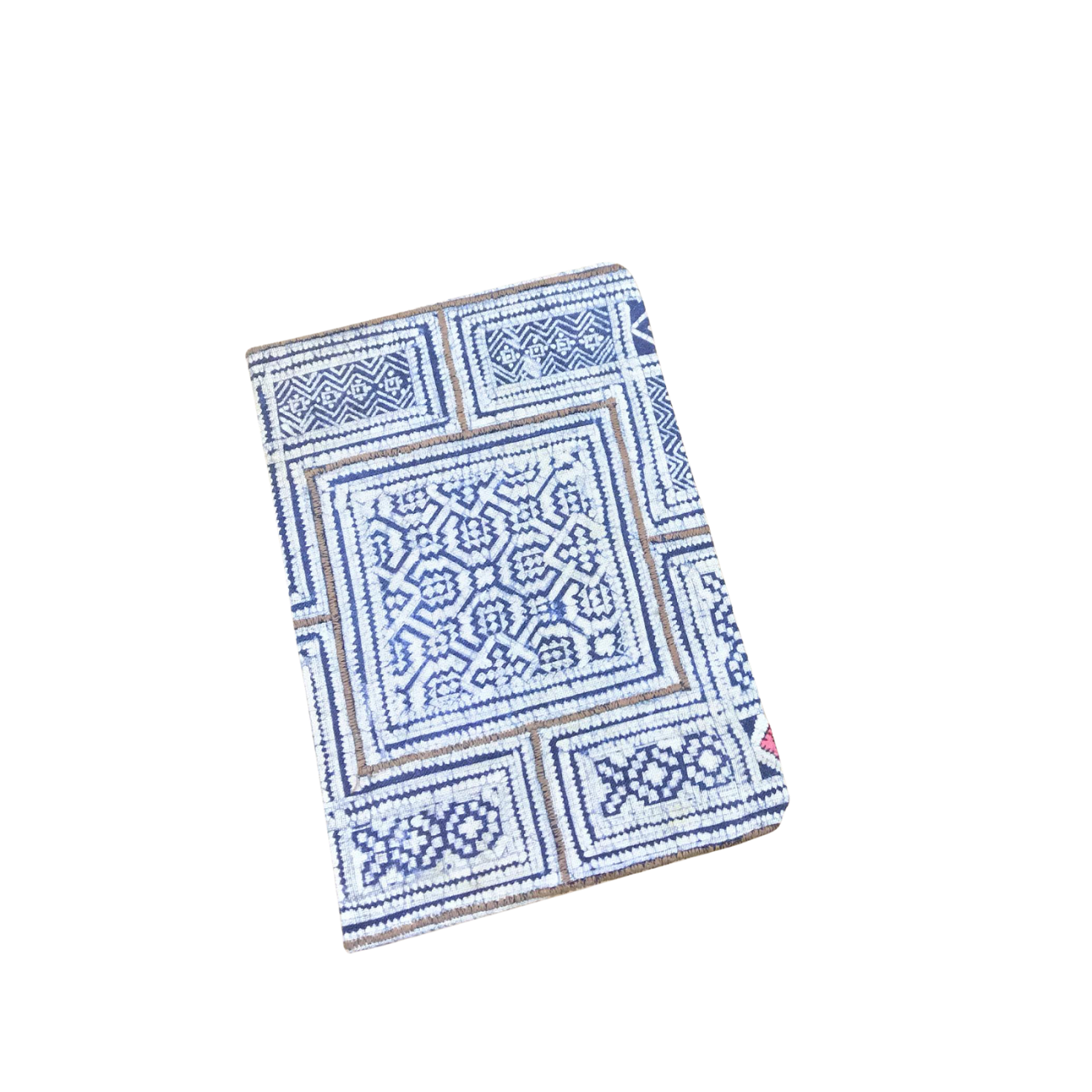 Hand-Woven Brocade Notebook 2