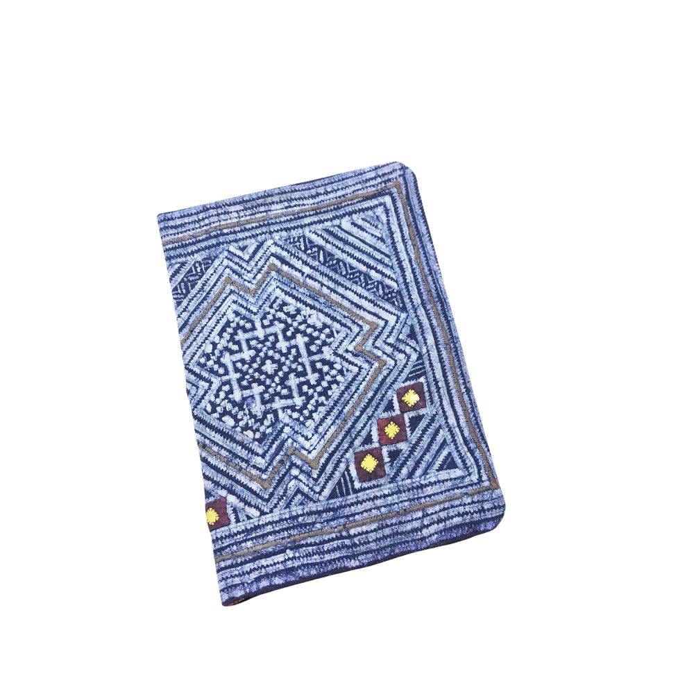 Hand-Woven Brocade Notebook 3