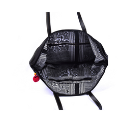 Hand-Woven Rectangular Handbag