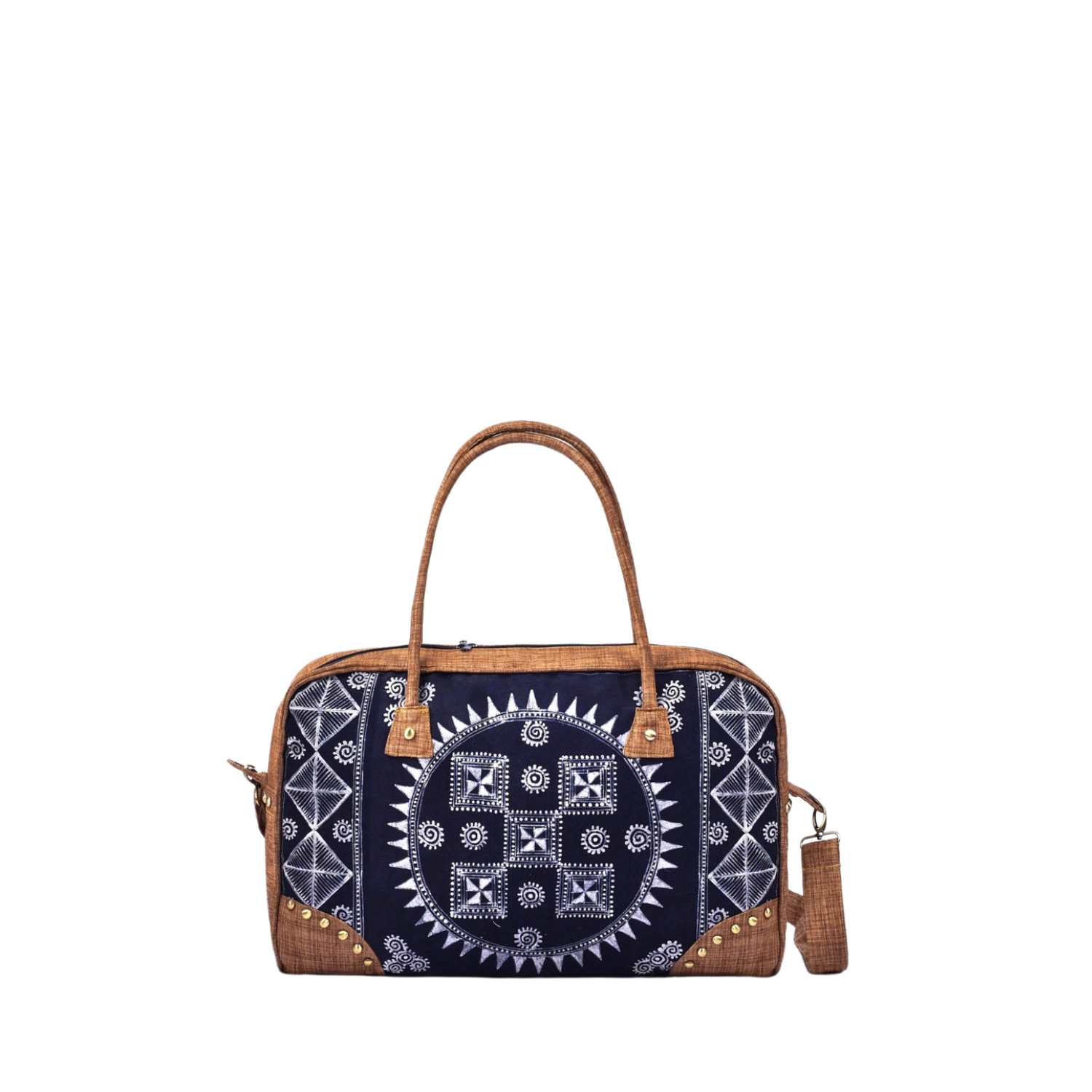Hand-Woven Rectangular Suitcase