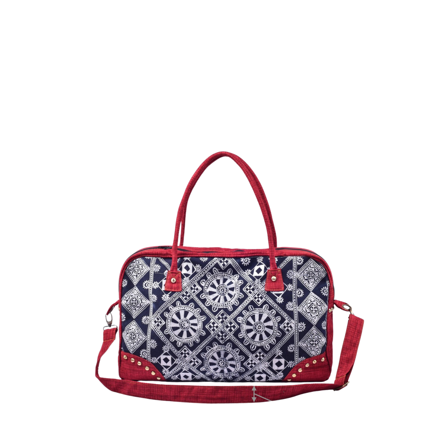 Hand-Woven Rectangular Suitcase