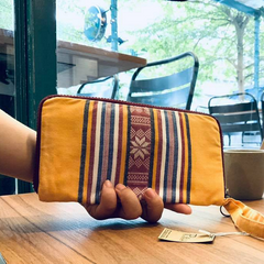 Hand-Woven Rectangular Wallet