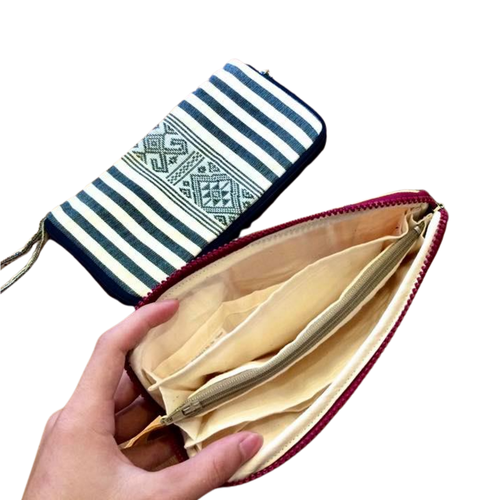 Hand-Woven Rectangular Wallet