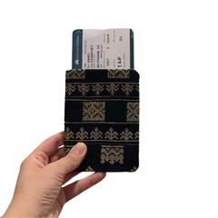 Hand-woven Brocade Document Wallet