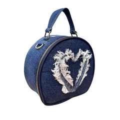 Handmade Upcycled Denim Haru Bag