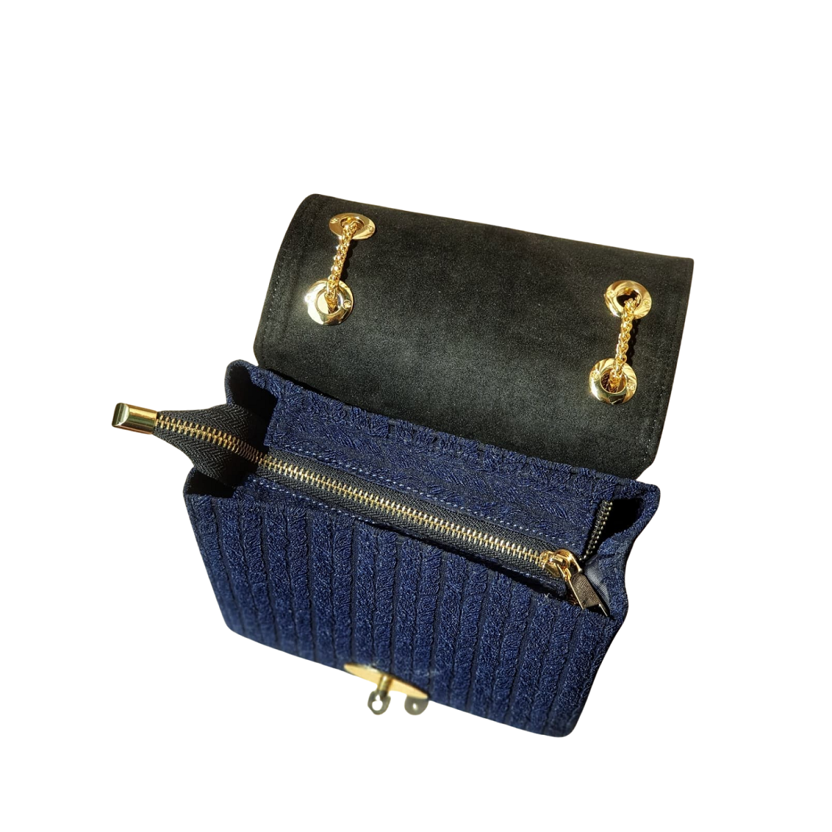 Handmade Upcycled Denim Hebe Bag