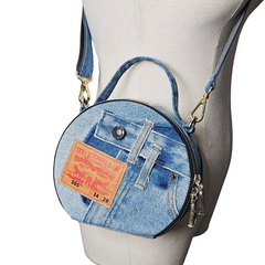 Handmade Upcycled Denim Helen Bag