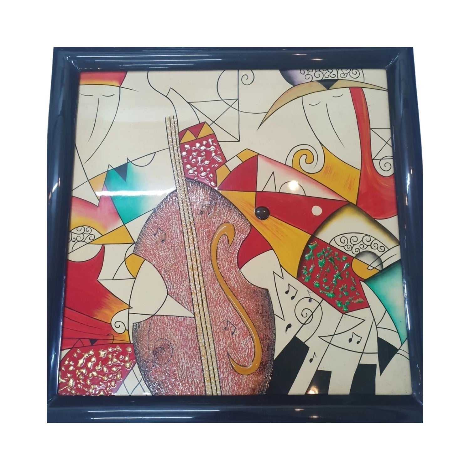 High Class Egg Mosaic Lacquer Painting 11