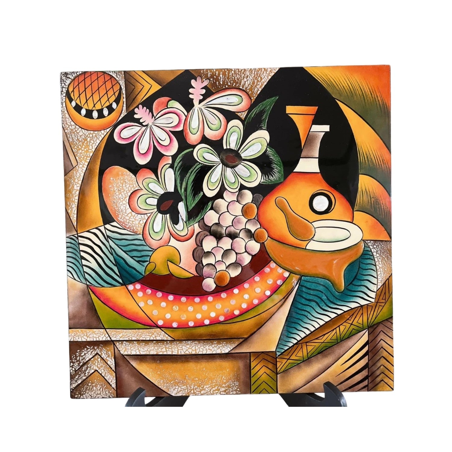 High Class Egg Mosaic Lacquer Painting 12