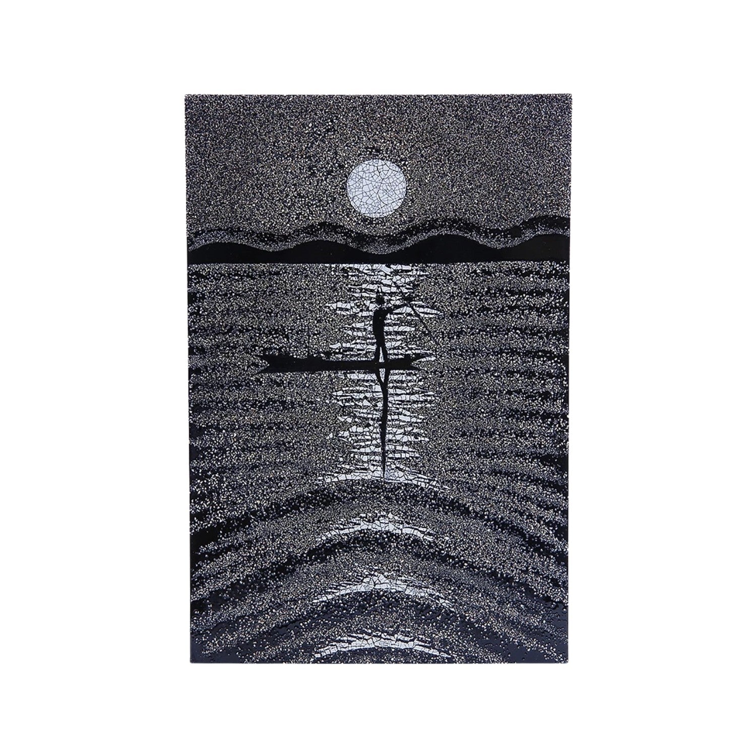 High Class Egg Mosaic Lacquer Painting 1