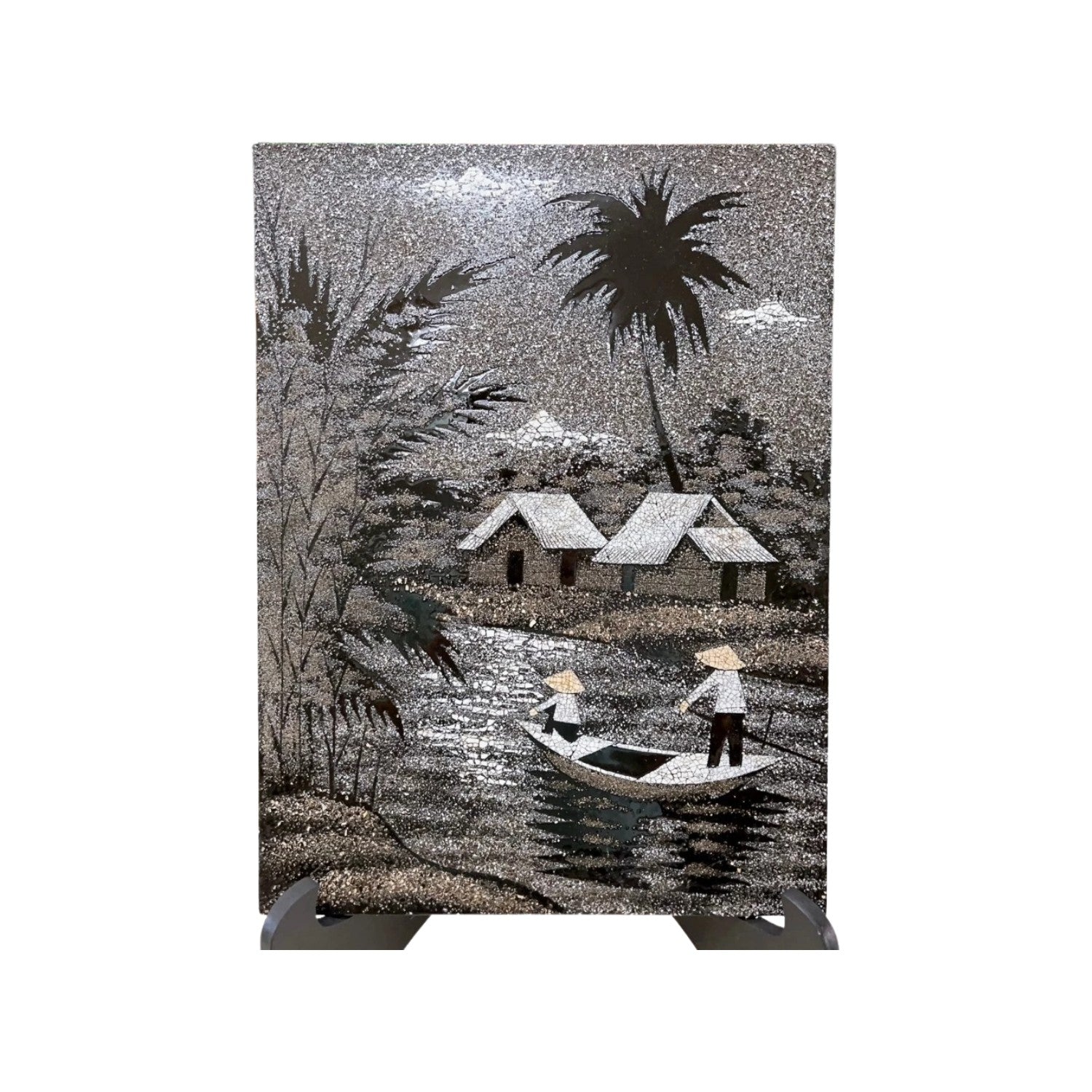 High Class Egg Mosaic Lacquer Painting 4