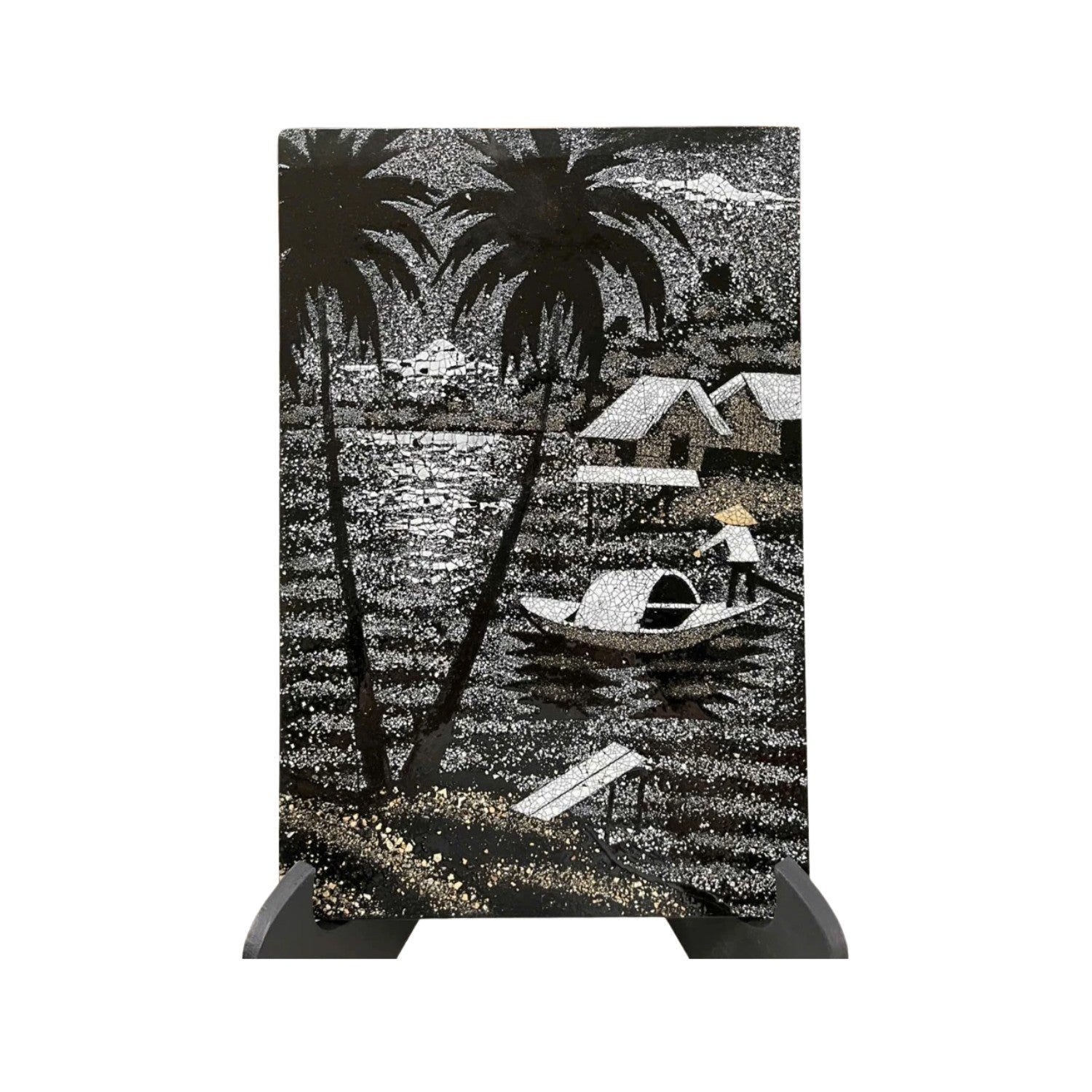 High Class Egg Mosaic Lacquer Painting 4
