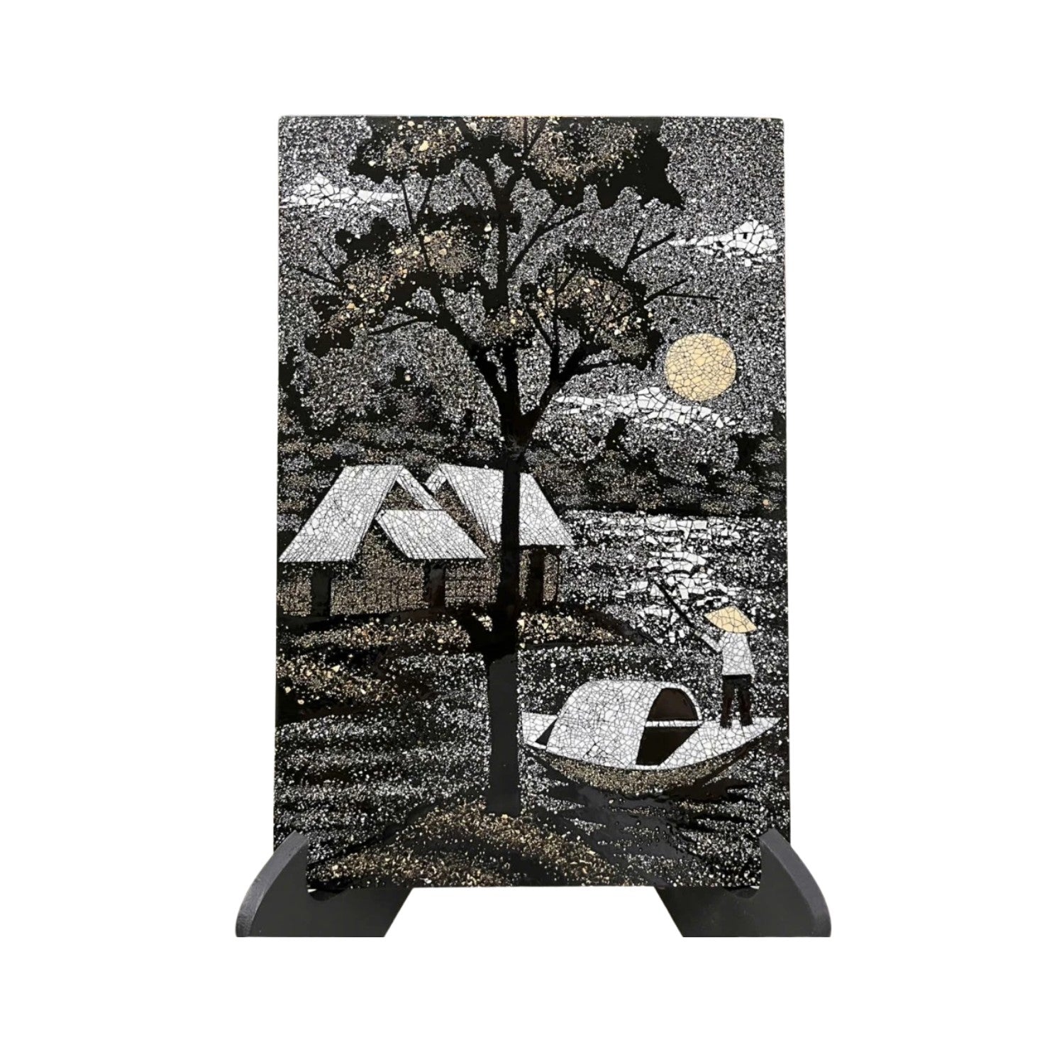 High Class Egg Mosaic Lacquer Painting 4