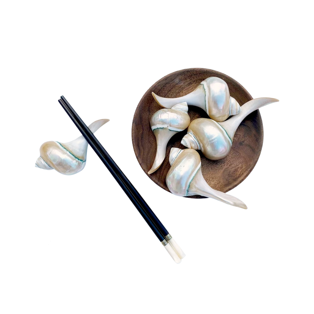 High-Class Seashell Chopstick Rest 3