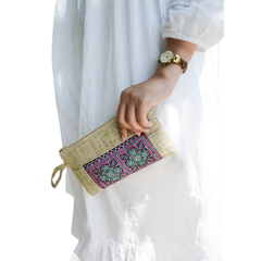Hmong Hand-woven Brocade Wallet