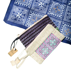 Hmong Hand-woven Brocade Wallet