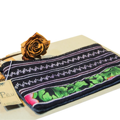 Hmong Hand-woven Brocade Wallet