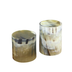 Jar Made From Buffalo Horn