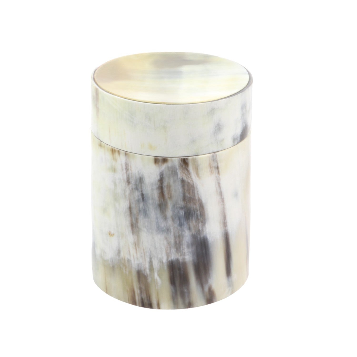 Jar Made From Buffalo Horn