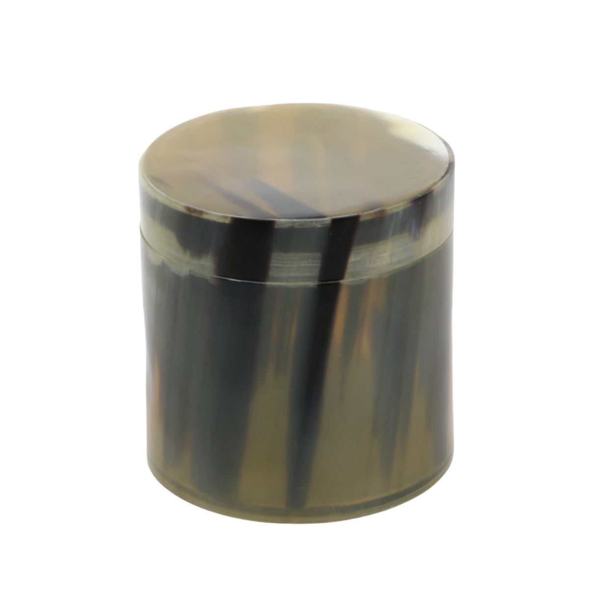 Jar Made From Buffalo Horn