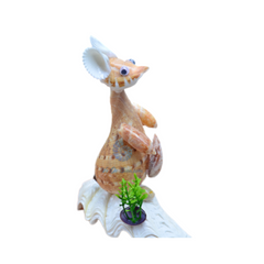 Kangaroo Made From Seashells