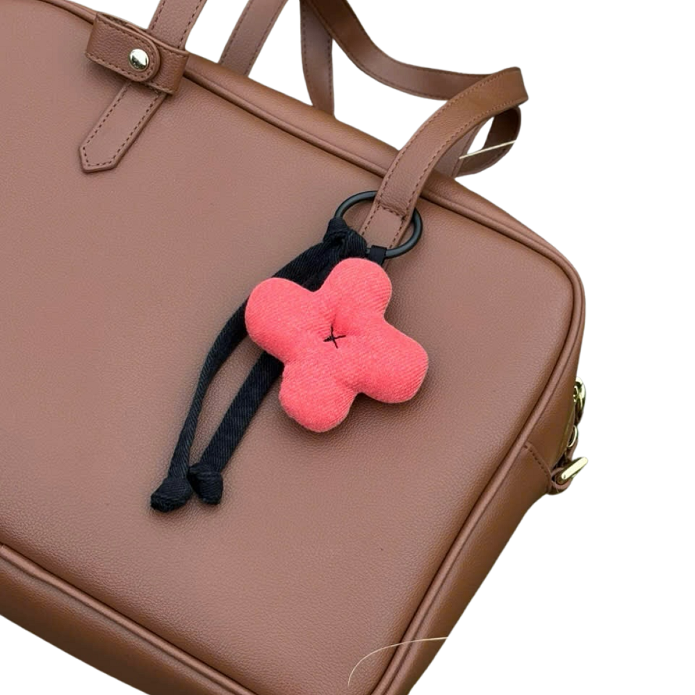 Handmade Upcycled Denim Key Chain